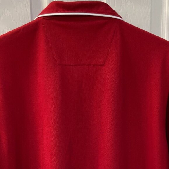 Boston Red Sox Polo Shirt Red with White Trim Size XL - Picture 6 of 7